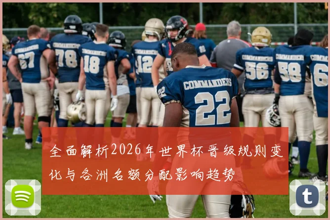 全面解析2026年世界杯晋级规则变化与各洲名额分配影响趋势