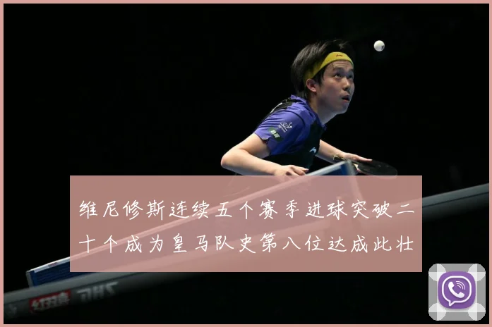 维尼修斯连续五个赛季进球突破二十个成为皇马队史第八位达成此壮战术观察
